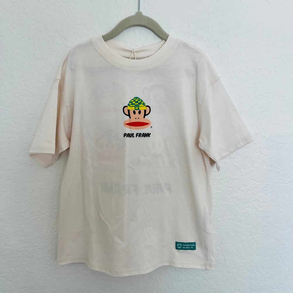 Zara Kids x Paul Frank Julius Monkey Graphic Tee 7-8 NWT